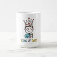 King of Dads Father's Day Coffee Mug