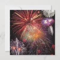 Fireworks Finale Invitation