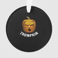 Trumpkin – Funny Donald  Pumpkin Halloween  Ornament