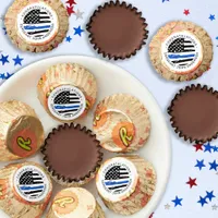 Thin Blue Line Police Officer Retirement Party Reese's Peanut Butter Cups