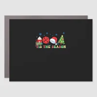 Tis The Season For Pickleball Iii Car Magnet