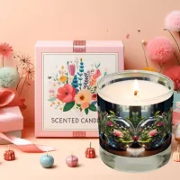 Flower Garden Inside Apple Scented Candle