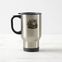 Cottagecore Aesthetic Mushroom Man Goblincore Fant Travel Mug