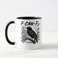 F-Caw-F Halloween Bird Mug