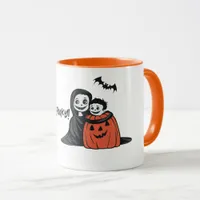 Spooky Mother and Her Son Mug