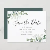 BUDGET Eucalyptus Family Reunion Save the Date