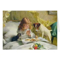 Suspense by Charles Burton Barber Cards