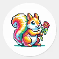 Pixel Art Squirrel