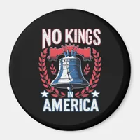 No Kings In America Design Classic Artistic Graphi Magnet