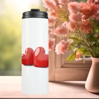 Valentine's Day 3D Stereo Love Thermal Tumbler