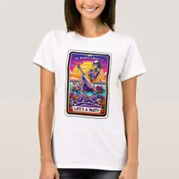 Funny Skeleton No Bones Lifes A Party Tarot T-Shirt