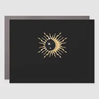Whimsigoth Sun Moon Space Classic Car Magnet