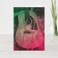 Music Retro Photography All Occasions Card