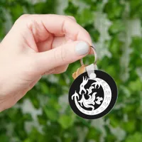 Dragon Blowing Fire Keychain