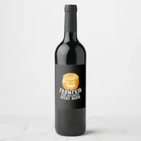 Trumpkin Make Halloween Great Again Costume – Funn Wine Label