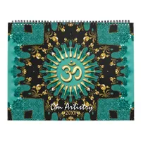 OM Artistry Yoga New Age Meditational Calendars