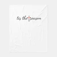 Tis The Season Retro Classic Fleece Blanket
