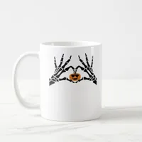 Spooky Heart Hands Dark Gothic Tone Coffee Mug