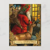 Vintage Santa Postcard