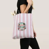 Beach-Themed Bachelorette Social Club Tote Bag