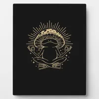 Frog & Minimalism Cottage  Aesthetic Goblincore Plaque