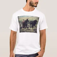 Making Hay With Horses T-Shirt