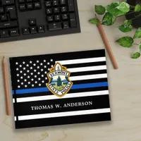 Police Department Custom Logo Law Enforcement  Paperweight