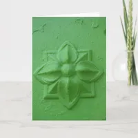 Lime Green Card