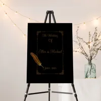 Nostalgic Vintage Romantic Wedding Fantasy  Foam Board