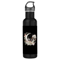 Aesthetic Moon Goblincore And Cottagecore Mushroom Stainless Steel Water Bottle
