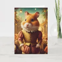 Adorable Midsummer Hamster Actor Card