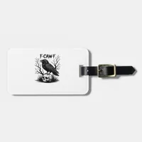 F-Caw-F Essential Vintage Cool Luggage Tag