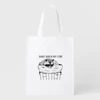 Goblincore Dont Harsh My Vibe Classic Grocery Bag
