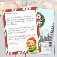 Personalized Letter from Santa Claus for Children