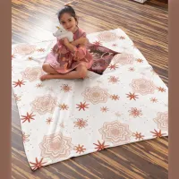 Red Stars Fleece Blanket