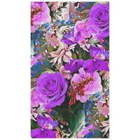 Abstract Floral Flower Tablecloth