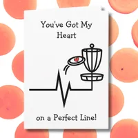 You've Got My Heart Valentine | Disc Golf Card
