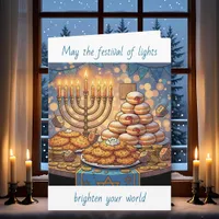 Happy Hanukkah | Festival of Lights Card