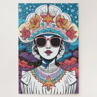 Fashionable Lady Jigsaw Puzzle