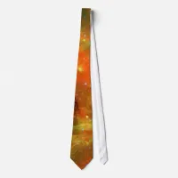 North America Nebula Orange Necktie