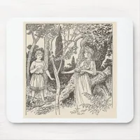 Rhoecus and the Gentle Nymph Mouse Pad
