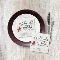 Cardinal Remembrance Tribute  Napkins