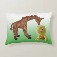 Pillow - Giraffe and Lion Dolls