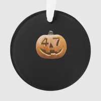 Trumpkin Halloween Classic Ornament