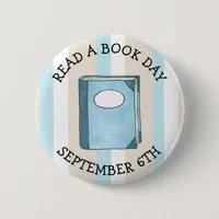 Read a Book Day September 6th Holidays Button