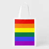 Rainbow Colors Grocery Bag
