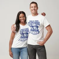 Blue Frogs Cowboy Hats Worse Tee