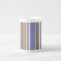 Modern New Season Stripes Bone China Mug