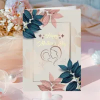 Happy Mother's Day Foil Greeting Card