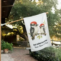 Vocal Red-bellied Woodpecker House Flag